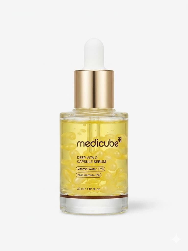 deep vital C capsule serum antioxidative efficacy 20% vitamin C